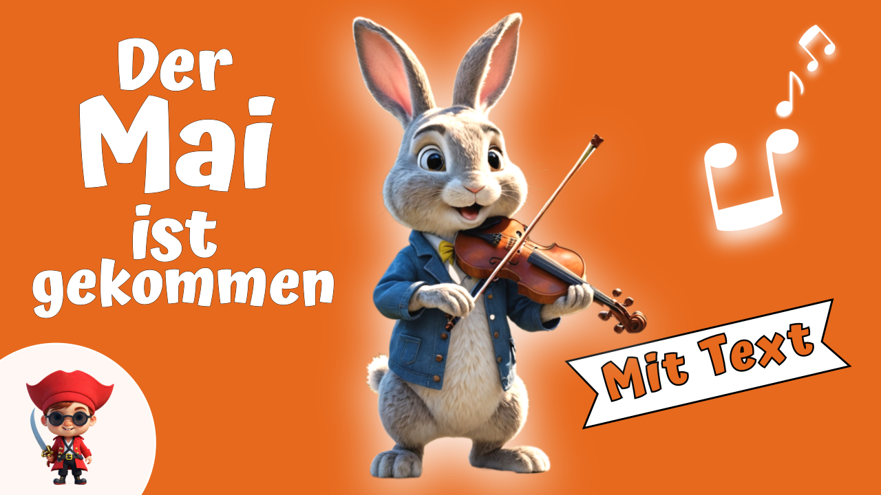 Vorschaubild zum Kinderlied Der Mai ist gekommen – Frühlingslied
