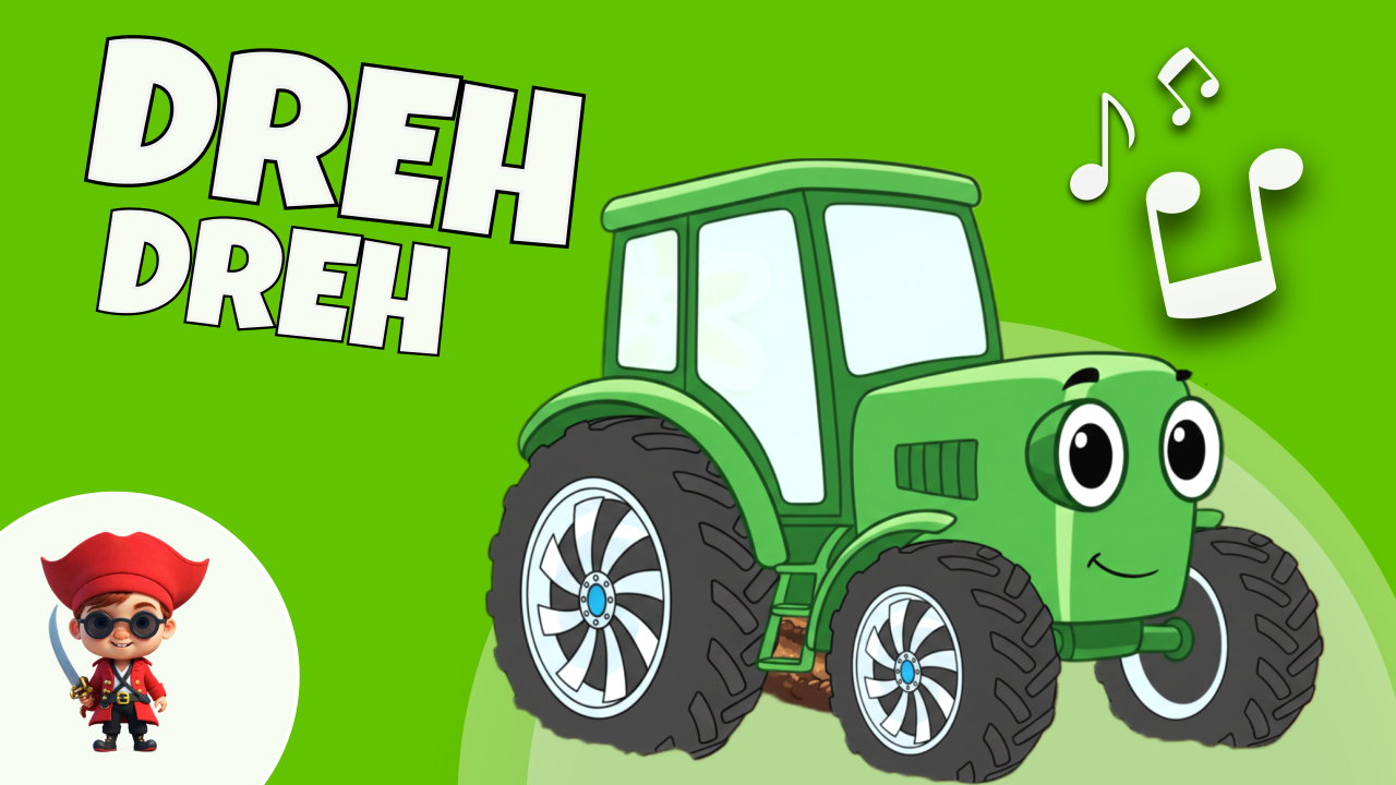 Die Räder vom Traktor – Kinderlieder zum Mitsingen