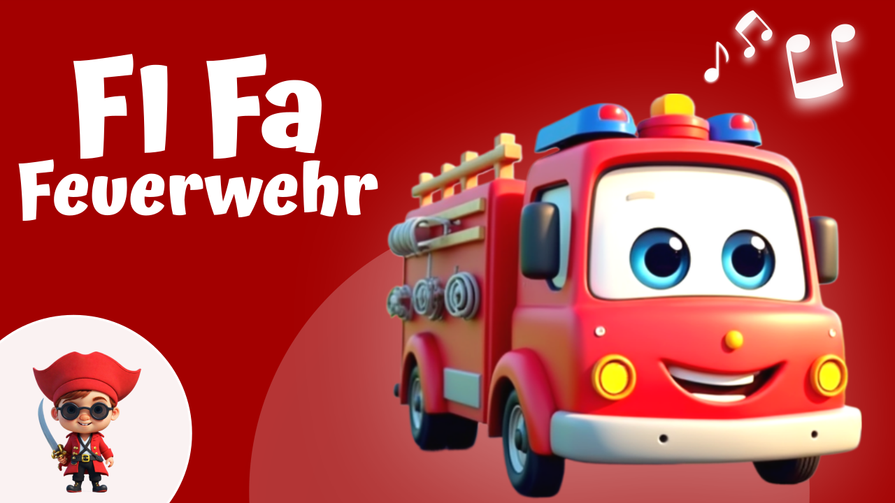 Fi Fa Feuerwehr – Unser Feuerwehr Kinderlied