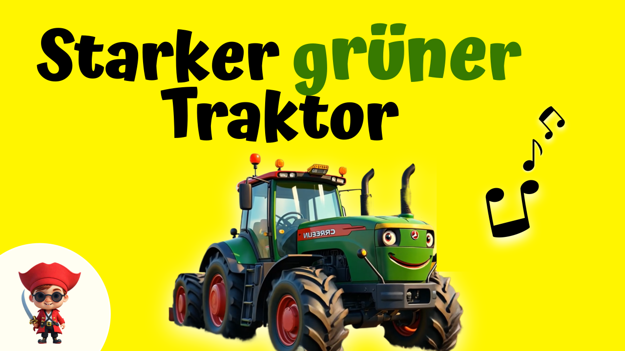 Vorschaubild zum Kinderlied Tri Tra Traktor – Traktorlied